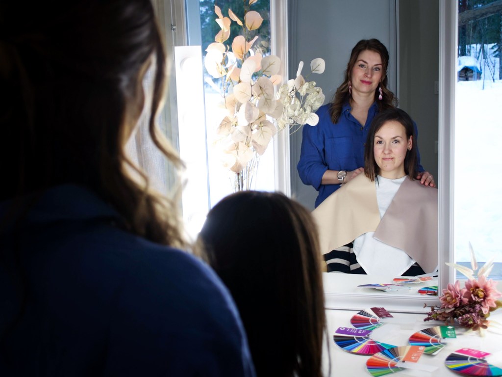 värianalyysit Rovaniemellä värianalyytikko Heli Iivari